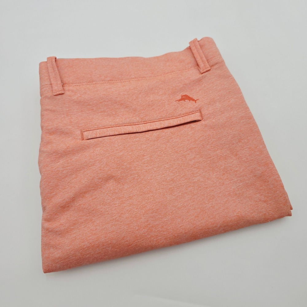 Tommy Bahama Mens 40 On Par IslandZone Coral Heathered Performance Golf Shorts